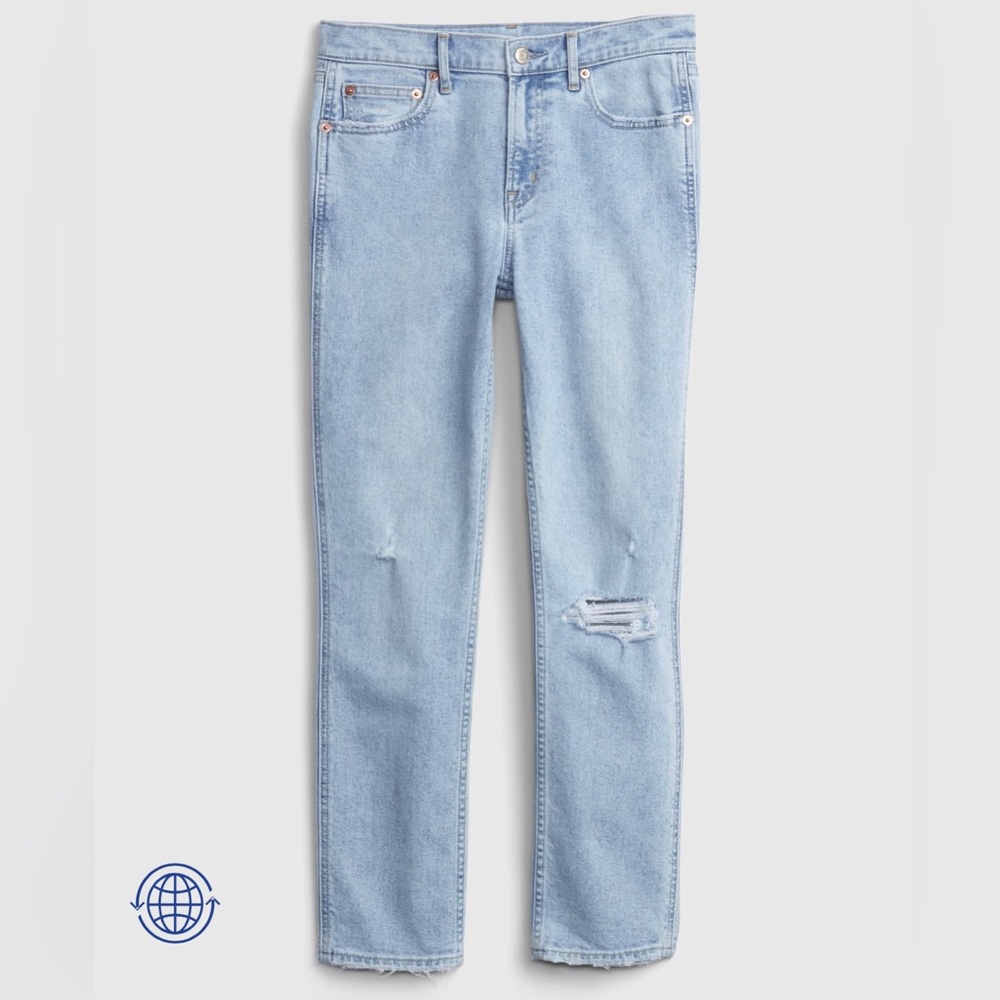 Gap Mid Rise Vintage Slim Jeans with Washwell